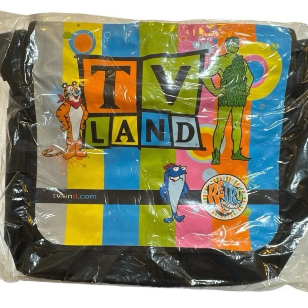 TV Land Retro Characters Messenger Bag Promo Collectible NIP Mint Rare Vintage